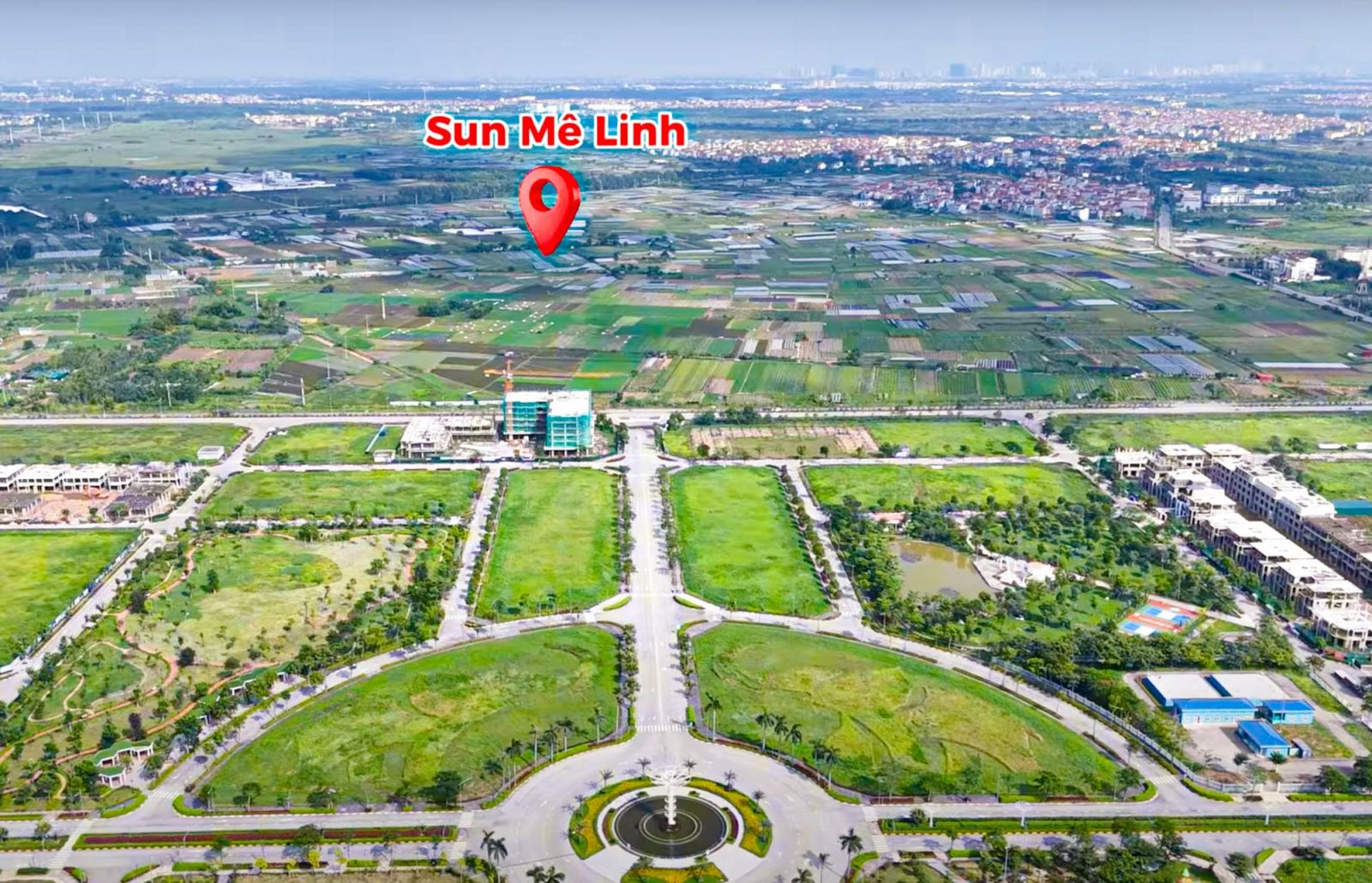 liên kết vùng sun mê linh